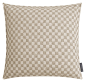 Preview: Magma Kissenhülle 'Kimi' 45 x 45 cm Taupe